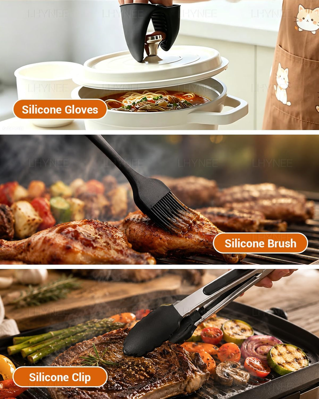 Airfryer Zubehör für Ninja CRISPi FN101EU Air Fryer, Ninja Crispi Zubehör, Silikonform Heissluftfrit