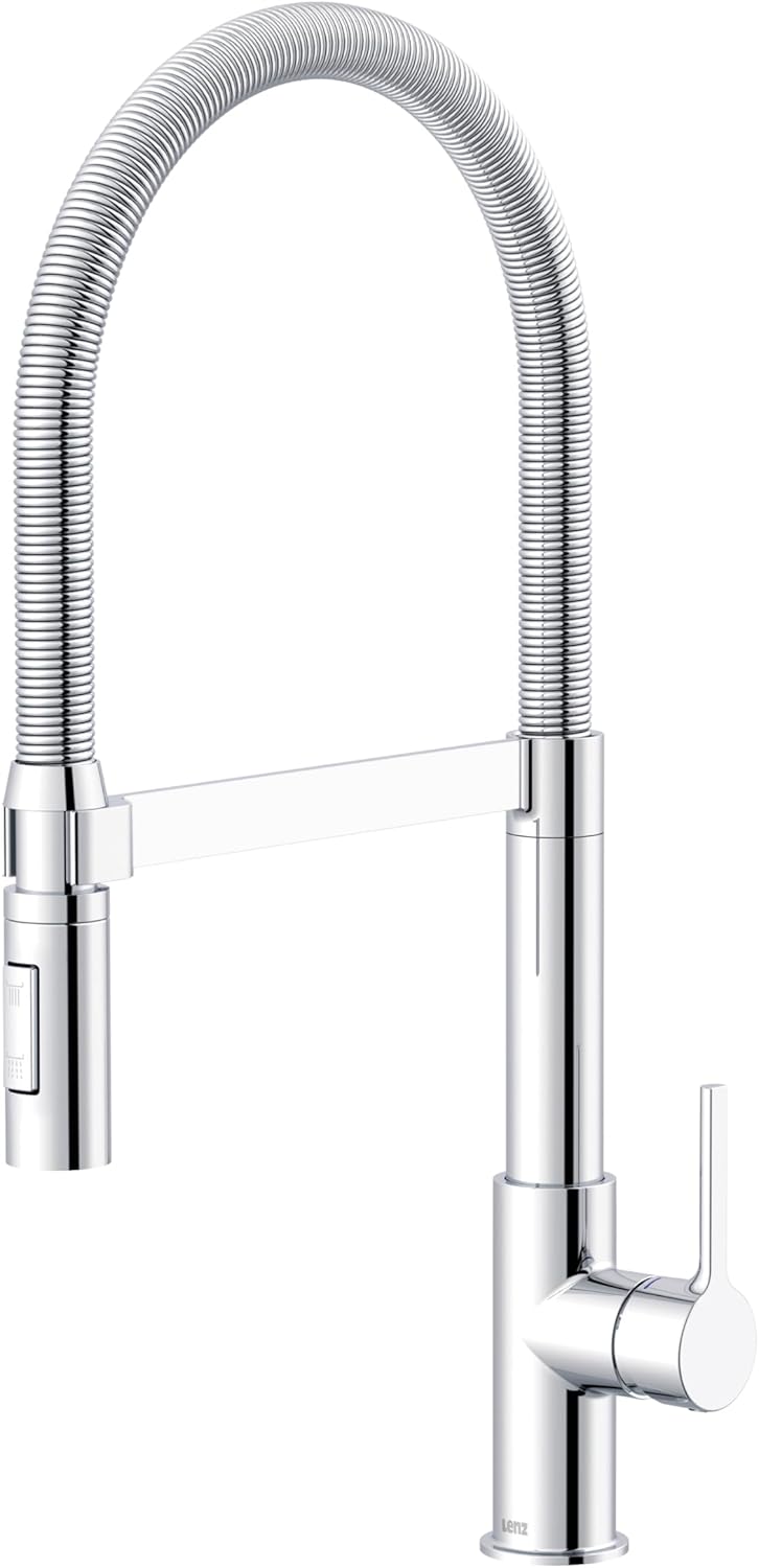 Lenz ALUNA Küchenarmatur mit Pendelbrause Chrom 46070502