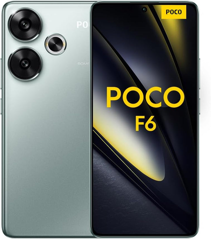 Poco F6 Smartphone, 8+256GB Handy ohne Vertrag, 120Hz 6,67'' Flow AMOLED, 50MP OIS Zweifach-Kamera,
