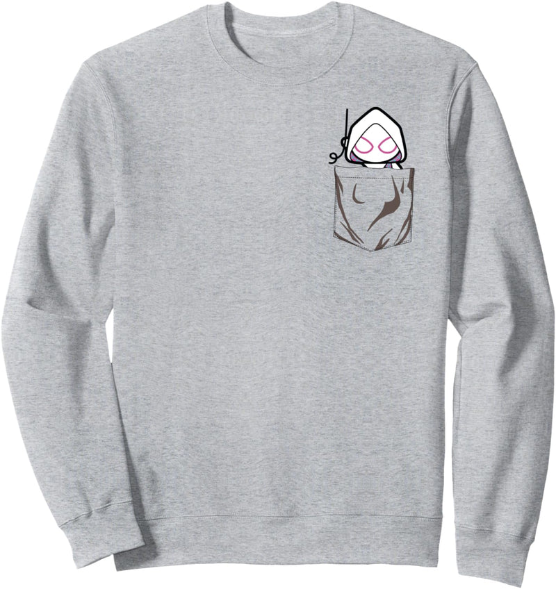 Marvel Spider Gwen Left Chest Sweatshirt