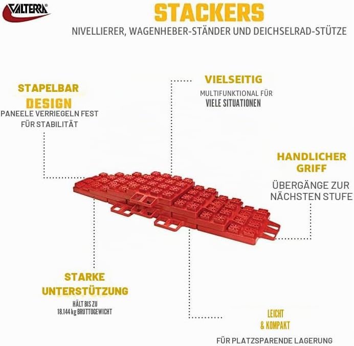 Valterra A10-0918 rv-chocks-and-Blocks 10er-Pack, 10er-Pack