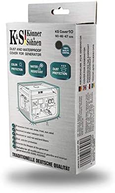 Könner & Söhnen KS Cover 10 - Wasserdichte, staubdichte und robuste schützende Polyester Abdeckung z