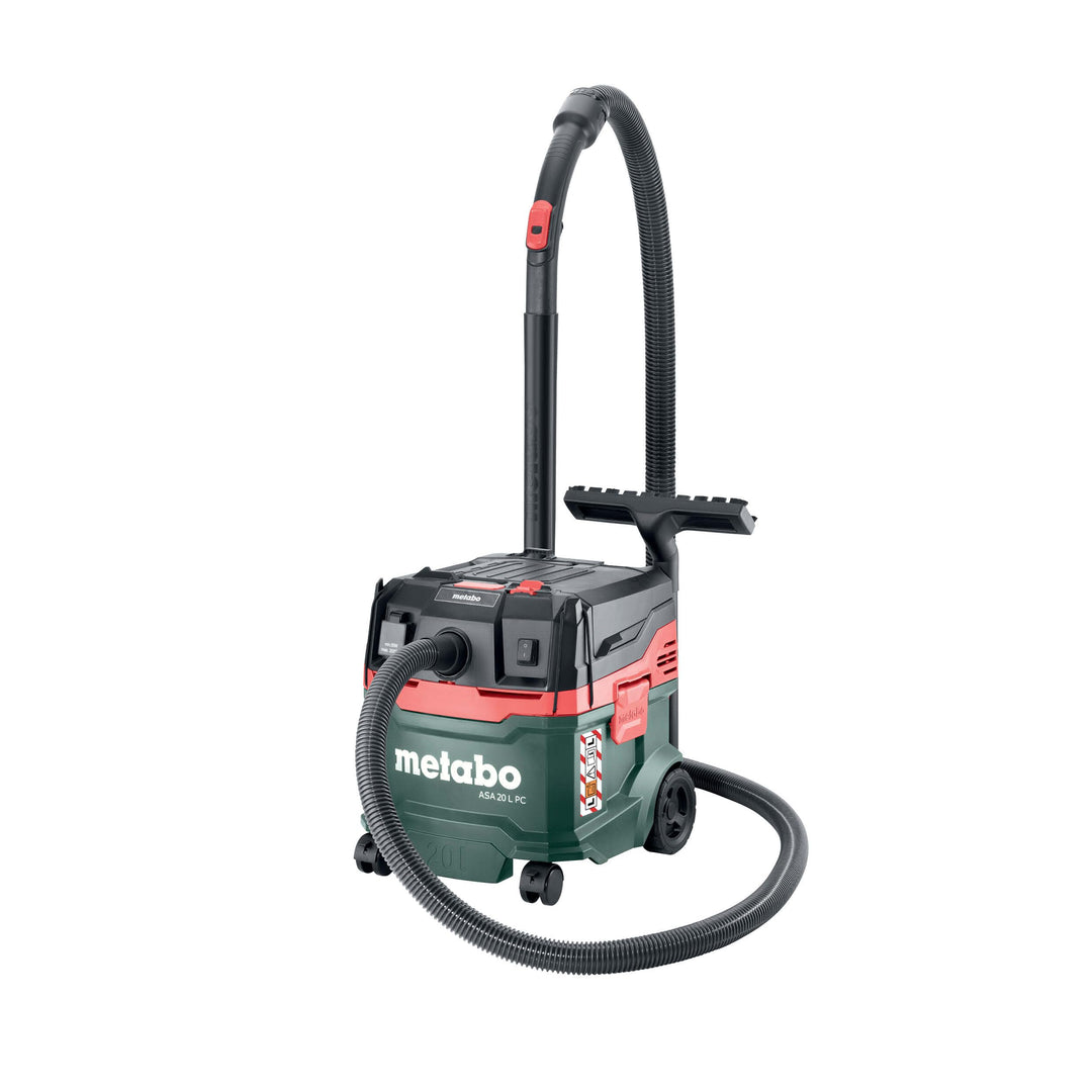 Metabo ASA 20 L PC Allessauger – 602085000 – Nass-/Trockensauger mit integrierter Filterabreinigung