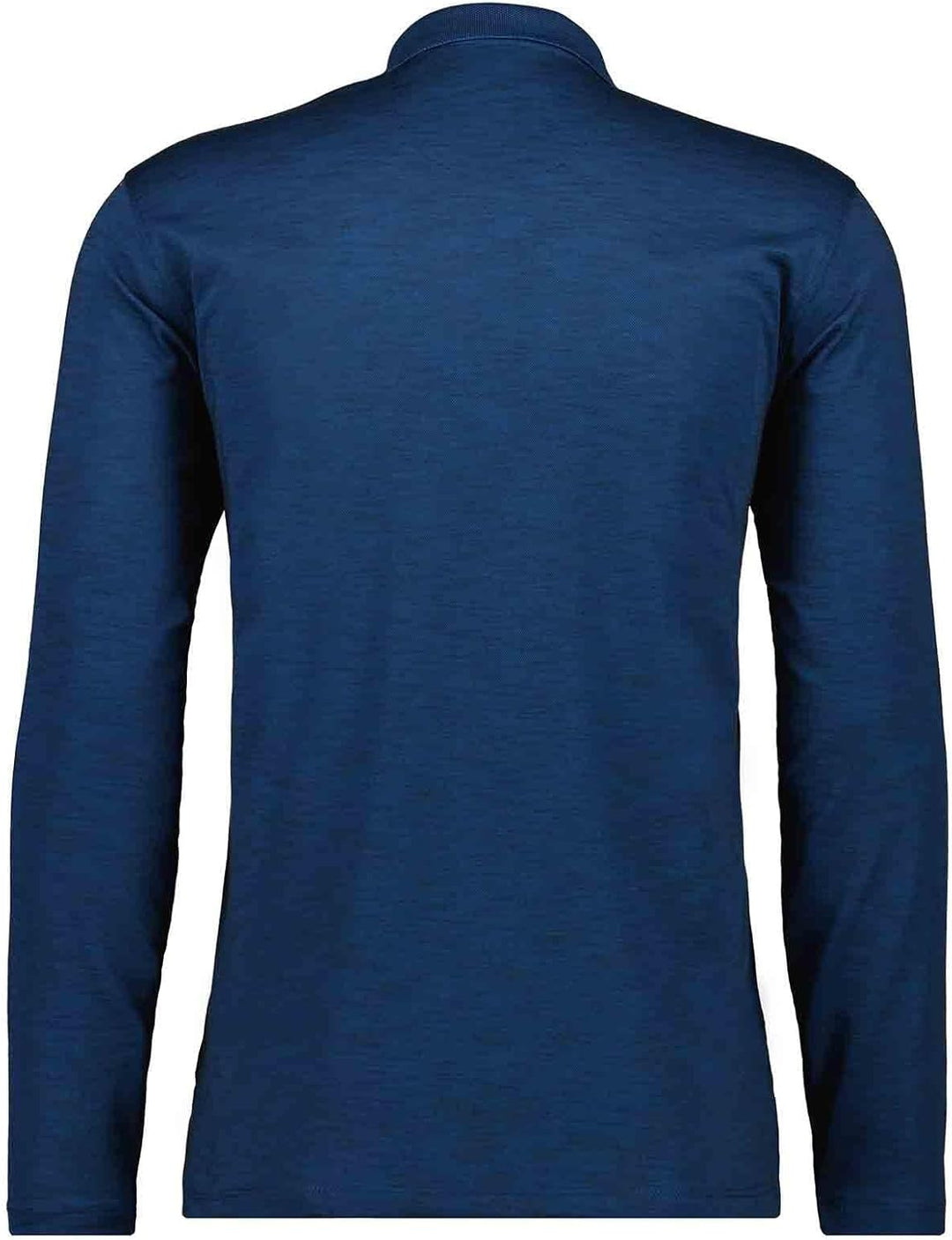 RAGMAN Herren Softknitpolo Flammdesign, Langarm S Dunkelblau-793, S Dunkelblau-793