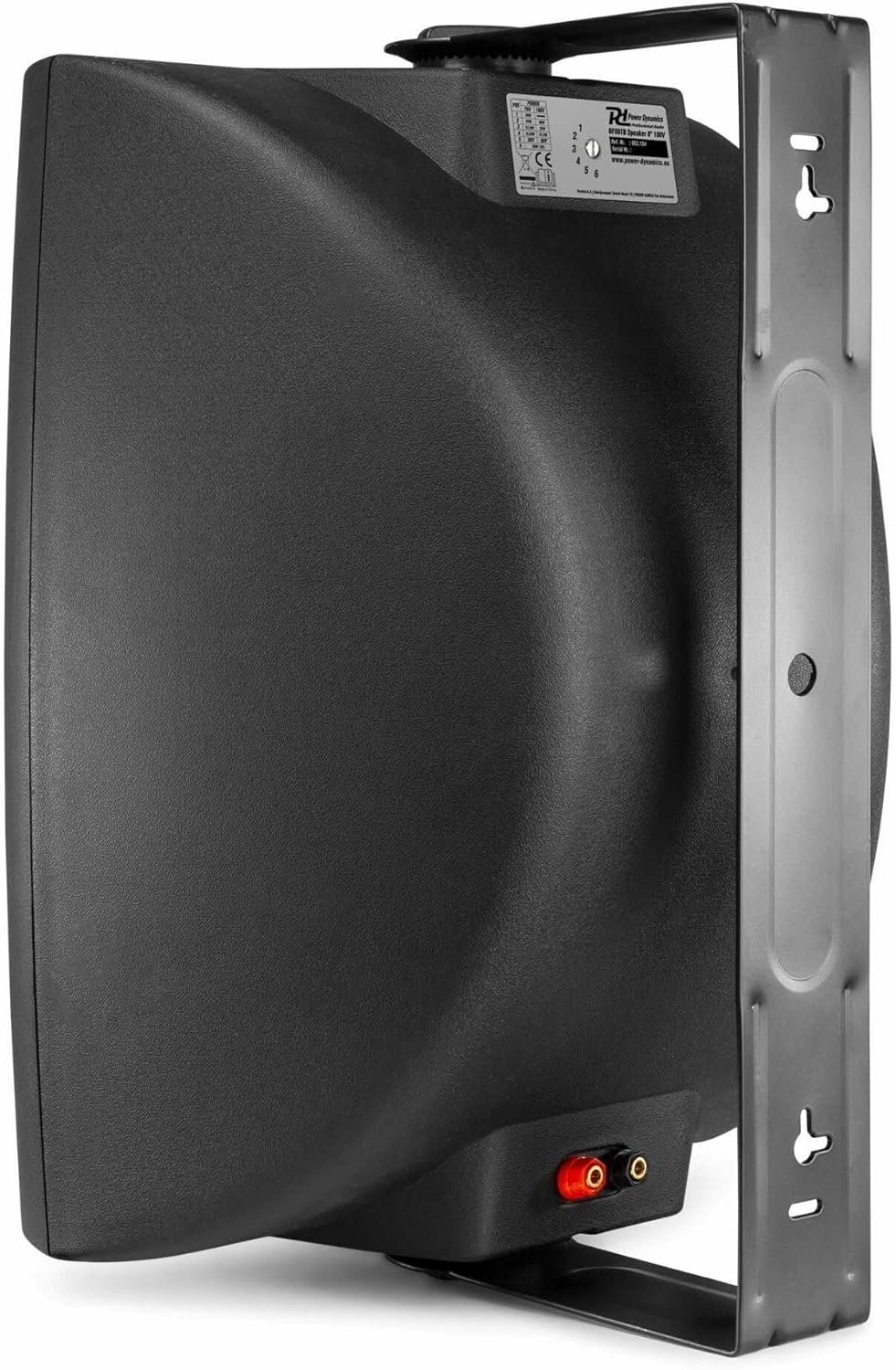 Power Dynamics BF80TB 100V In-/Outdoor-Lautsprecher 50W 8" - Schwarz