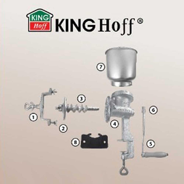 Getreidemühle Handmühle Schrotmühle Nussmühle Mühle KINGHOFF KH-1425