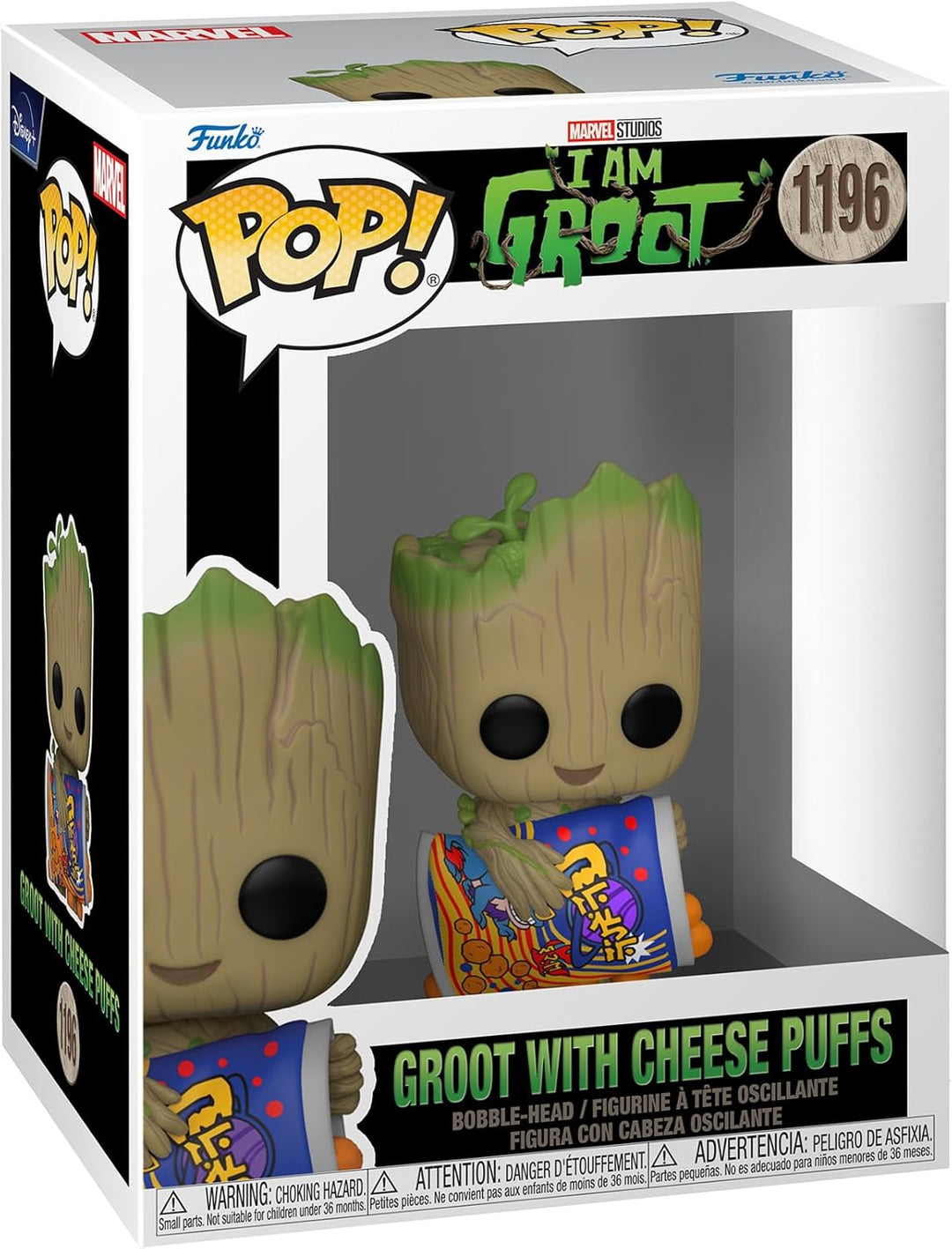 Funko Pop! Marvel: Guardians of The Galaxy - Groot - 1/6 Quote Für Seltene Chase-Varianteeese Puffs