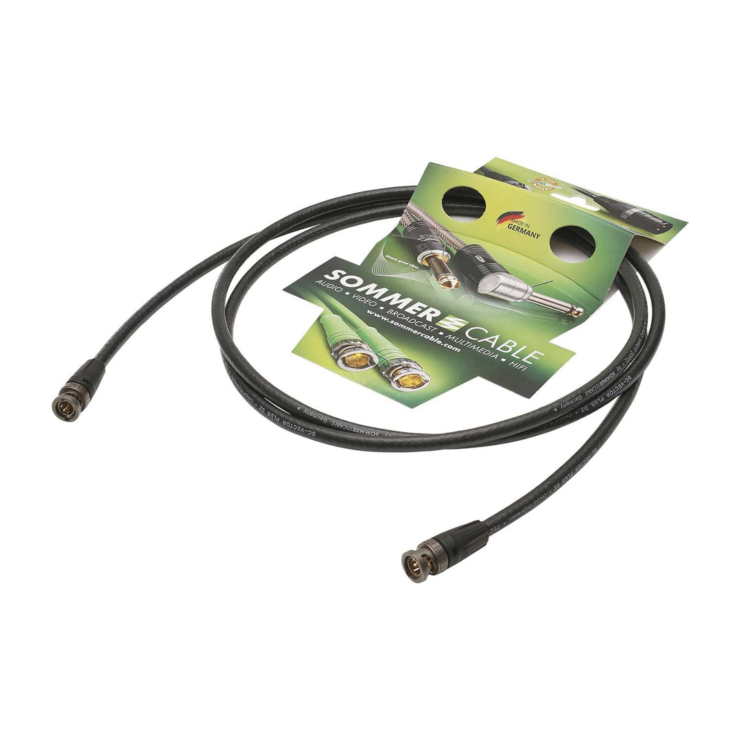 SommerCable 1m 3G SDI-Kabel Video- Patchkabel HD-SDI (HDTV) SC-Vector PLUS DZ 1.2/4.8 PUR 1 x 0,88 m