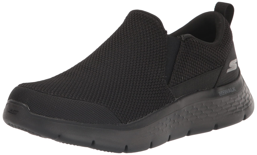 Skechers Herren Flex Impeccable Ii GO Walk 39.5 EU Black Textile, 39.5 EU Black Textile