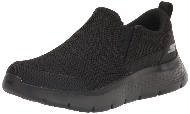 Skechers Herren Flex Impeccable Ii GO Walk 39.5 EU Black Textile, 39.5 EU Black Textile