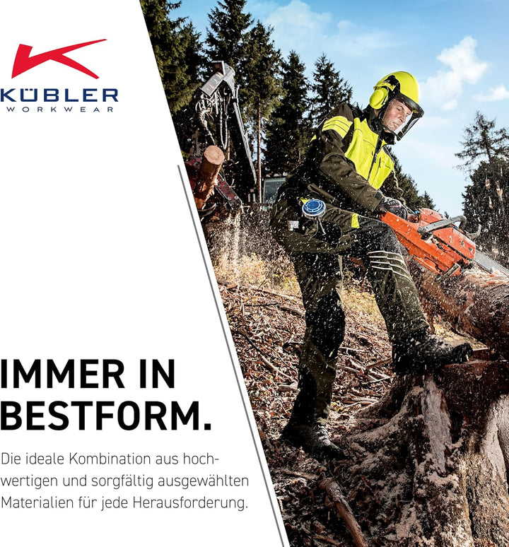 KÜBLER Workwear Herren Jacke Jacke, Grün