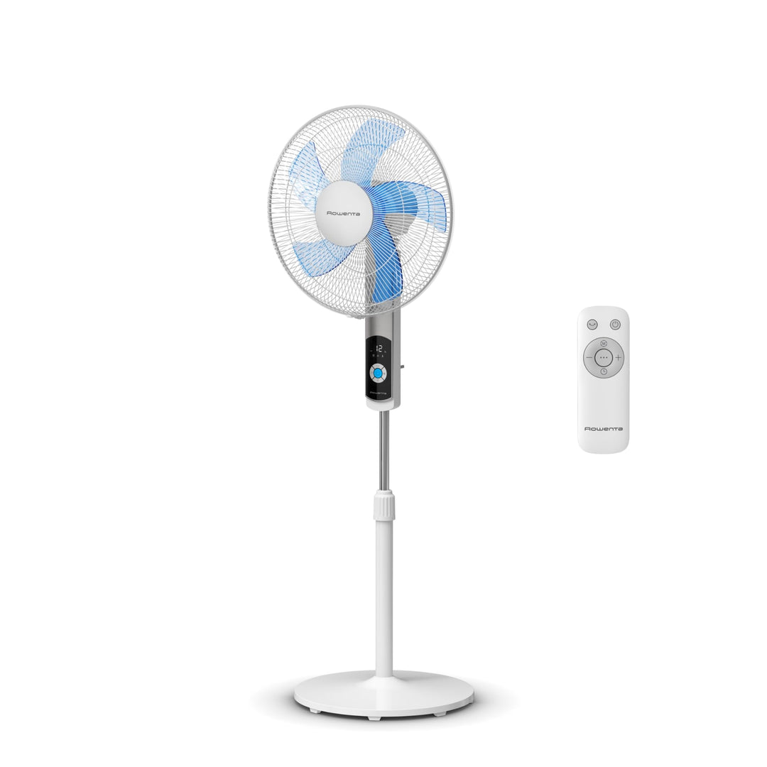 Rowenta Turbo Silence Standventilator, nur 35 dB(A) im Silent Night-Modus, energiesparend, 12 Geschw