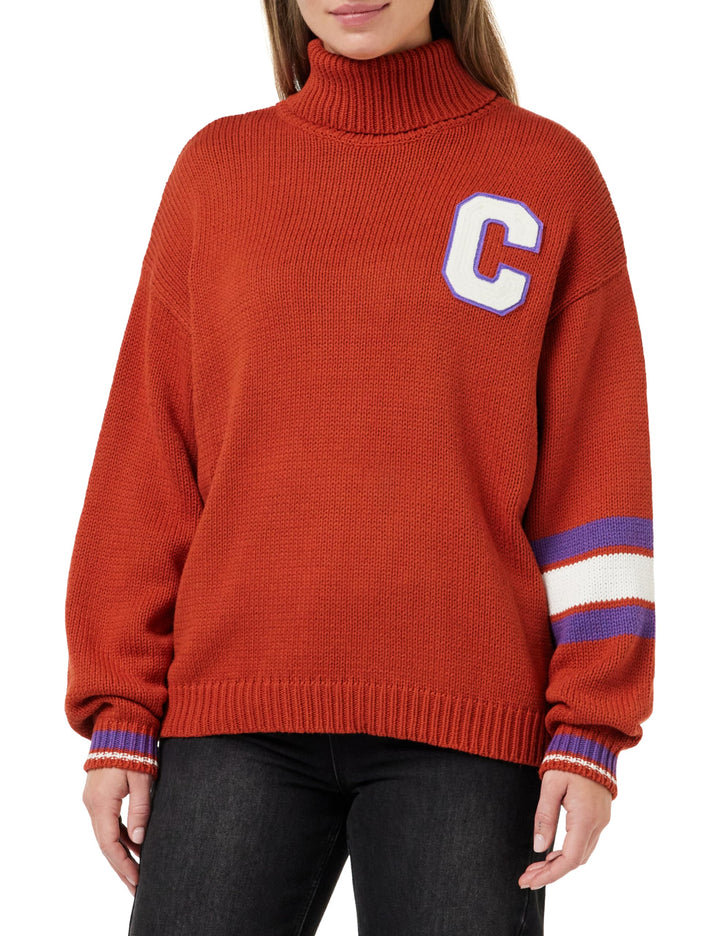 Champion Damen Pullover S Ockerrot, S Ockerrot