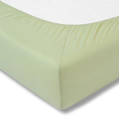ESTELLA Spannbetttuch Feinjersey | Maigrün | 70x140 cm | passend für Matratzen 70 cm (Breite) x 140