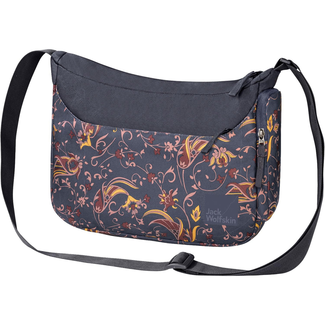 Jack Wolfskin Unisex Boomtown Umhängetasche 8 Lit. Graphite All Over, 8 Lit. Graphite All Over