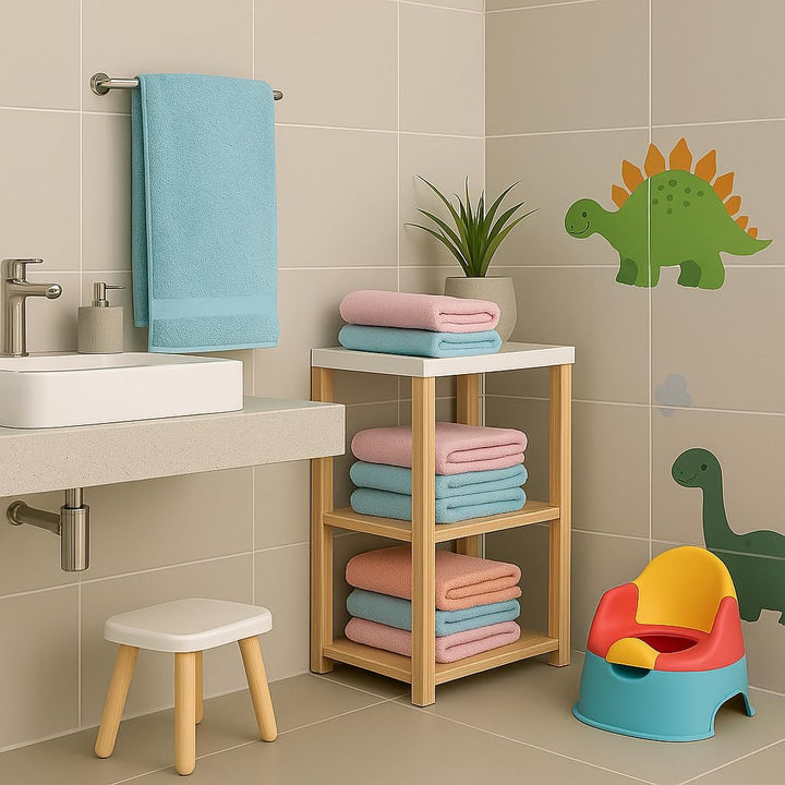 Betz 6 TLG. Handtuch Set Palermo Farbe rosé & türkis 100% Baumwolle 6 Handtücher 50x100 Farbe rosé u