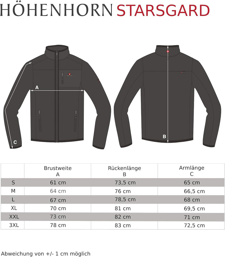 Höhenhorn Starsgard Herren Winter Jacke Wasserdicht Atmungsaktive Funktionsjacke