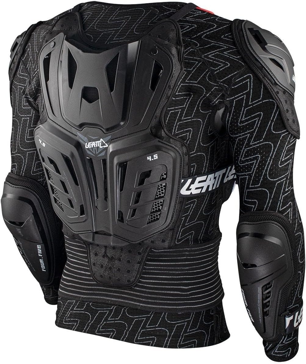 Leatt 4.5 Pro Body Protektorenjacke Schwarz XXL, Schwarz XXL