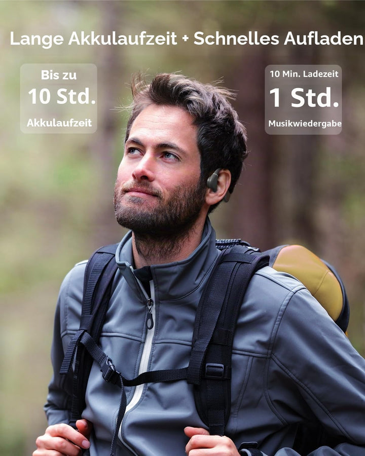 NANK Runner Diver2 Pro Schwimmkopfhörer, IP69 wasserdichte Knochenleitungskopfhörer, Open-Ear-Sport-