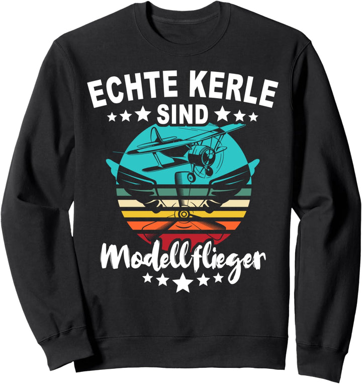 Modellfliegen Modellflug Piloten Modellbauer Modellflieger Sweatshirt