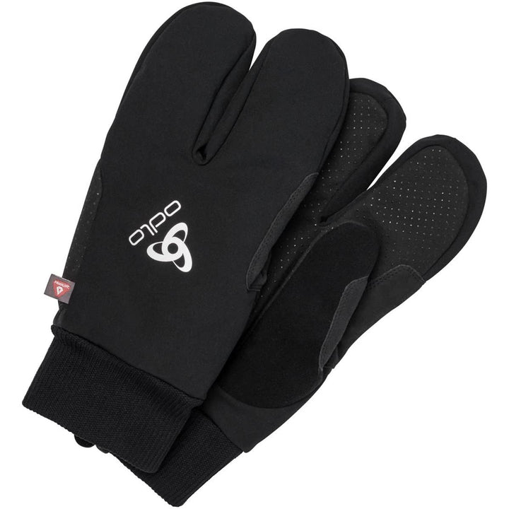 Odlo Unisex Handschuhe FINNJORD X-WARM XXS Schwarz, XXS Schwarz