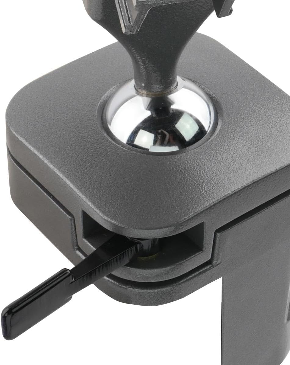 BERNSTEIN 9-290 Kugelgelenk-Schraubstock SPANNFIX 4.0 zum Anklemmen / 105 mm Spannweite/auswechselba