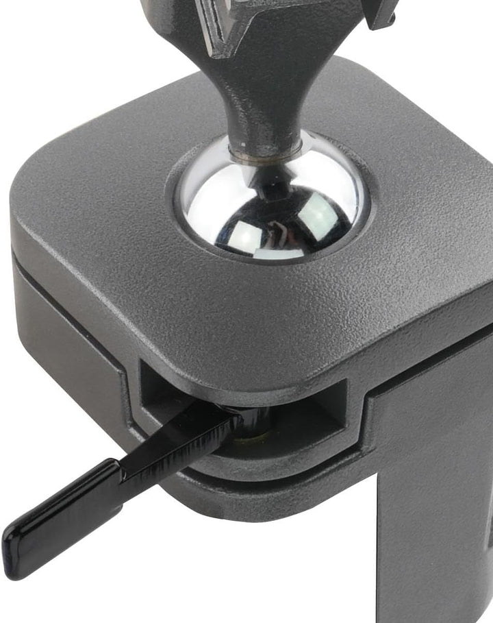 BERNSTEIN 9-290 Kugelgelenk-Schraubstock SPANNFIX 4.0 zum Anklemmen / 105 mm Spannweite/auswechselba