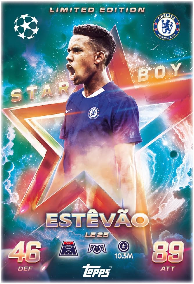 Topps UCC Match Attax 2025/26 - Mega Tin - Battlers - enthält 45 Match Attax Karten plus 3 exklusive