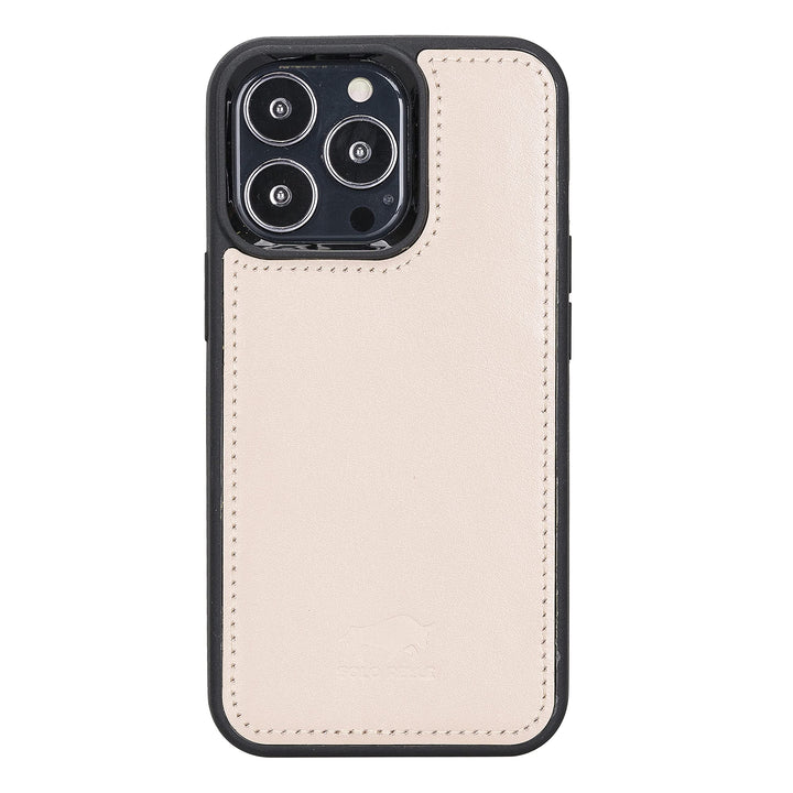Solo Pelle Lederhülle für das iPhone 13 Pro in 6.1 Zoll Stanford Case Leder Hülle Ledertasche Backco