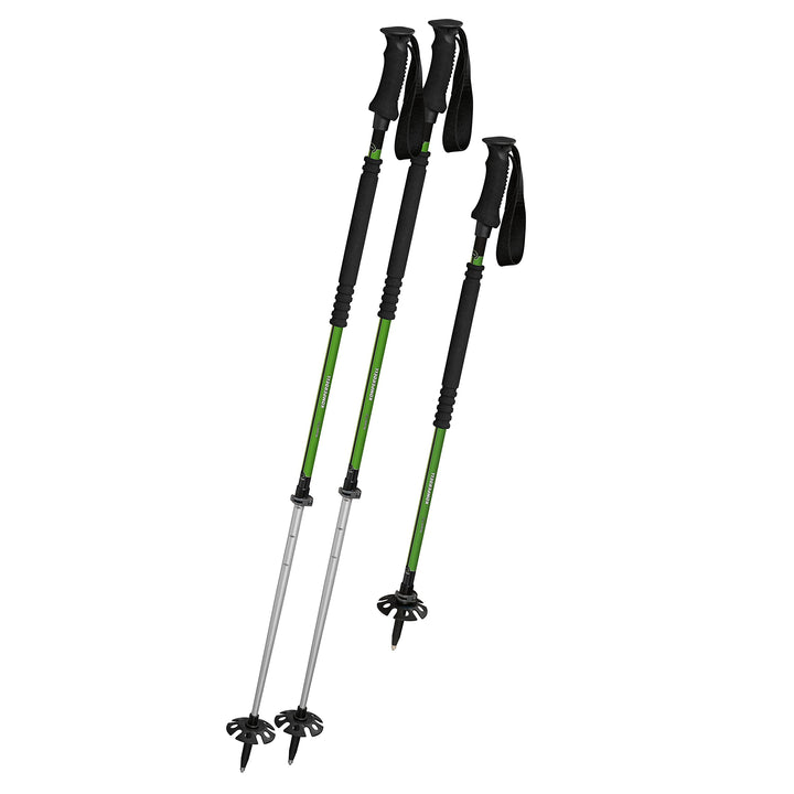 KOMPERDELL Erwachsene T2 Ascent Ti Stock, Schwarz/Grün, One Size, 1842421, T2 Ascent Ti