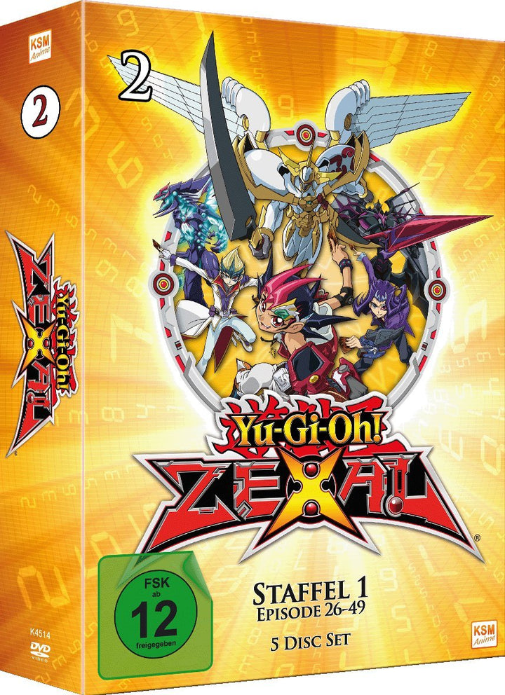 Yu-Gi-Oh! Zexal - Staffel 1.2 [5 DVDs], DVD