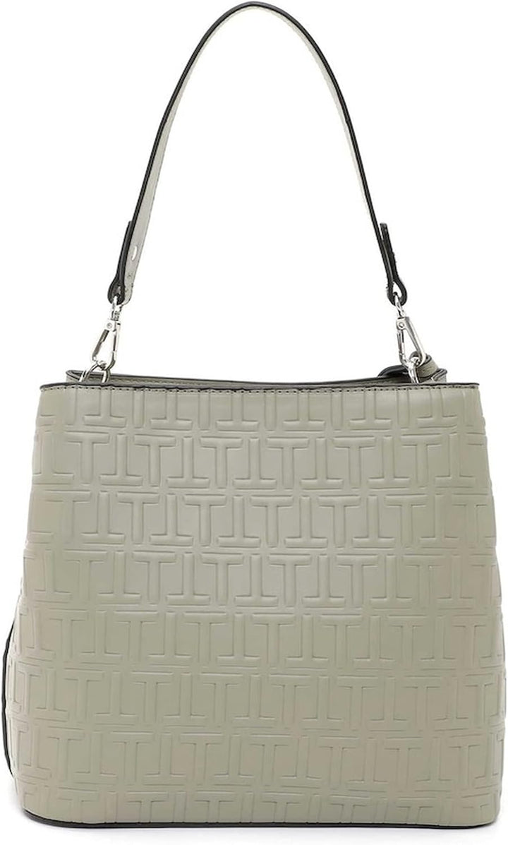 Tamaris Beutel Leona 32171 Damen Handtaschen Print Einheitsgrösse Khaki, Einheitsgröße Kha
