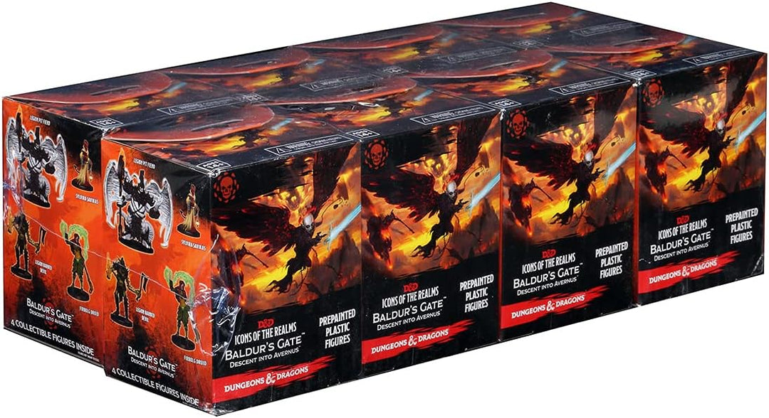 WizKids D&D Icons of The Realms: Baldur's Gate-Descent Into Avernus, Standard Booster Brick | DnD Mi