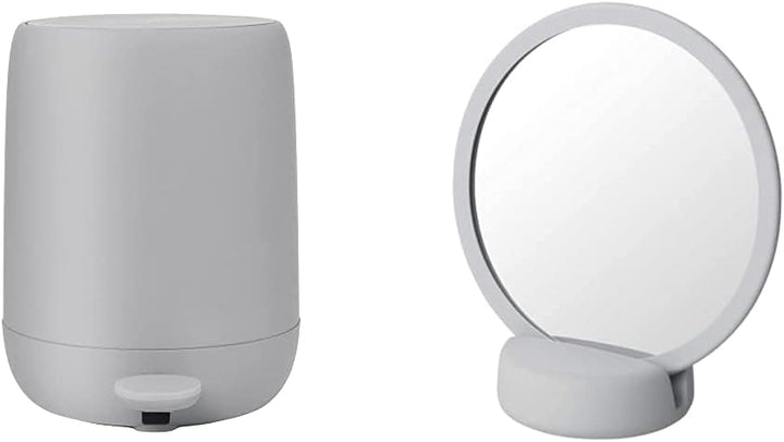 Blomus -SONO- Treteimer aus Kunststoff/Silikon, Microchip, 5L Fassungsvermögen, Soft-Close Deckel (3