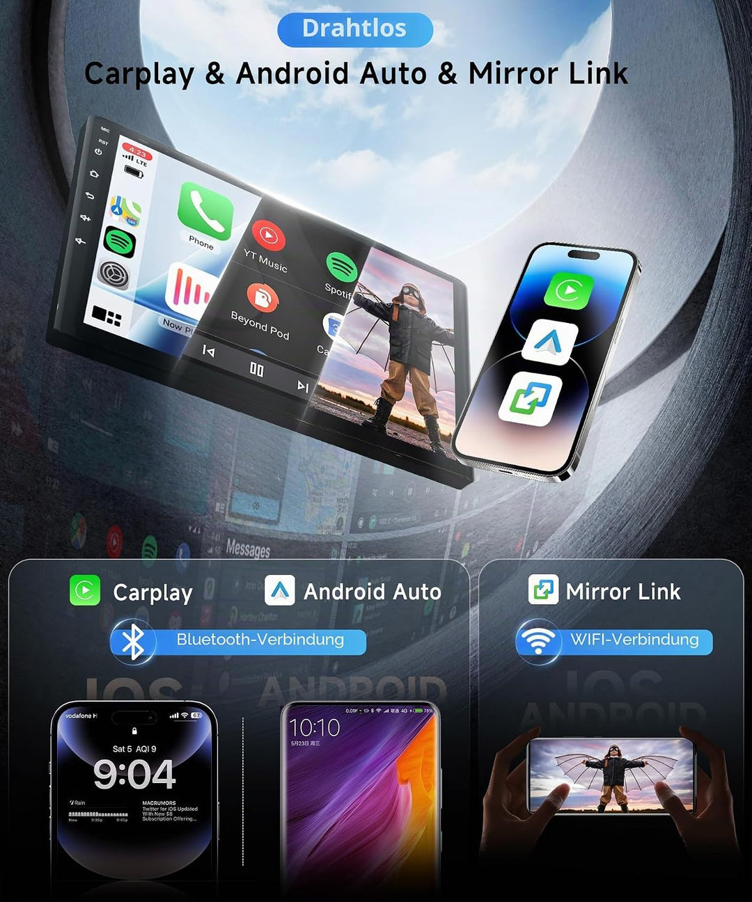 8 Core 6+128G Android Autoradio für Suzuki Swift 2011-2017 Suzuki Ertiga 2012-2017 Wireless Carplay