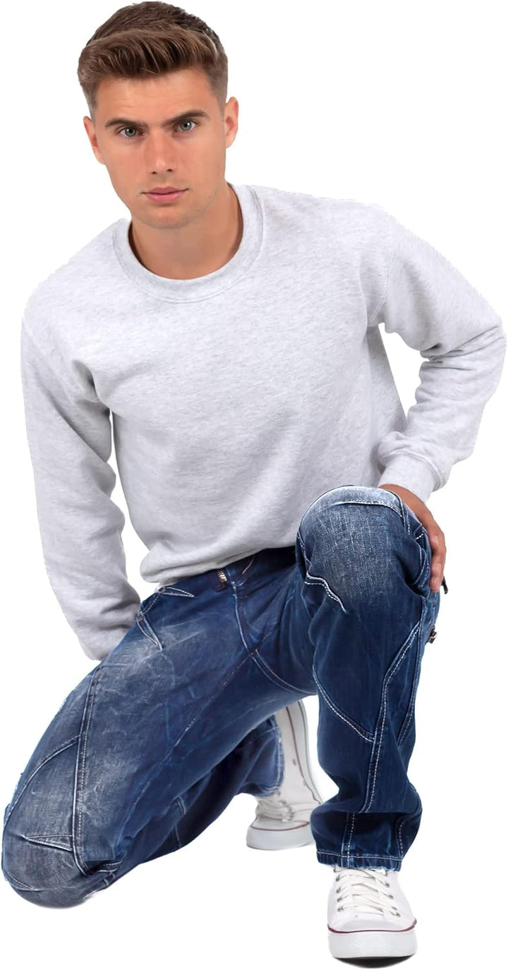 Cipo & Baxx Herren Jeans Regular Fit & Slim Fit – Stylische Denim für Männer mit Used Look, Reissver