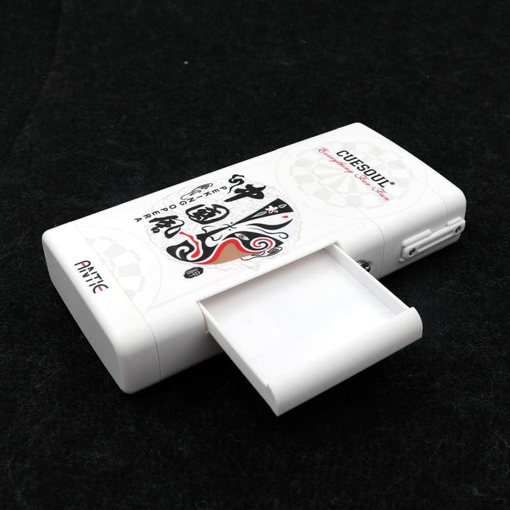 CUESOUL ANTIE Hard Dart Case für 6 Steel Tip Darts/Soft Tip Darts and Extra Dart Tips, Shafts and Fl