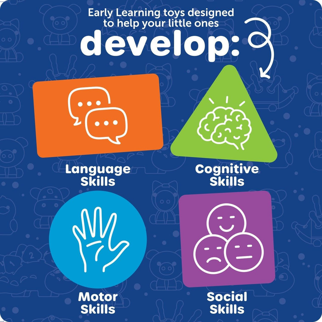 Learning Resources Regenbogen-Beschäftigungsbrett, sensorisches Lernspielzeug ab 18 Monaten, fördert