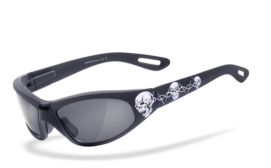 HELLY® - No.1 Bikereyes® | Bikerbrille, Motorradbrille, Motorrad Sonnenbrille | TRIBAL-BRILLE: besch
