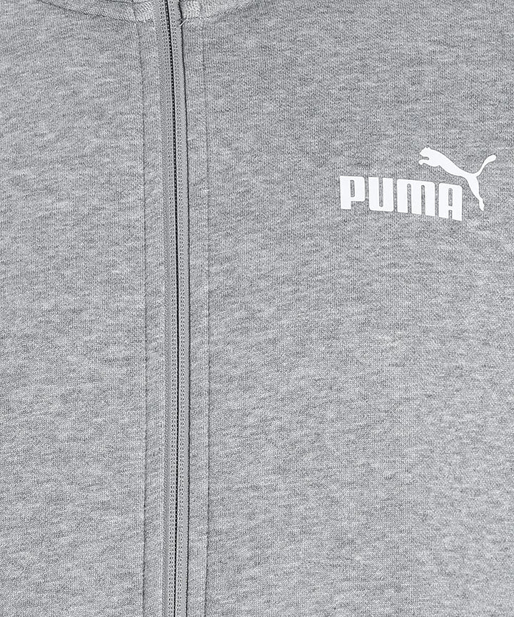 PUMA Herren Clean Sweat Suit Tr Trainingsanzug S Mittelgraues Heather, S Mittelgraues Heather