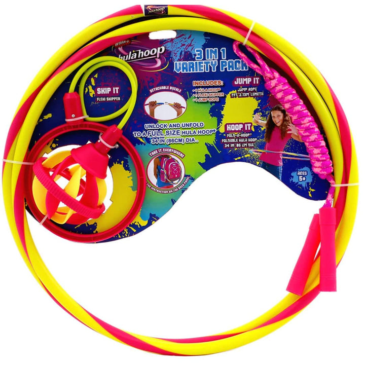 Wham O Wham-O Hula Hoop Variety Pack 3 in 1 381030
