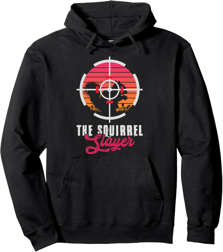 Lustiges Jäger Geschenk Eichhörnchen Pullover Hoodie