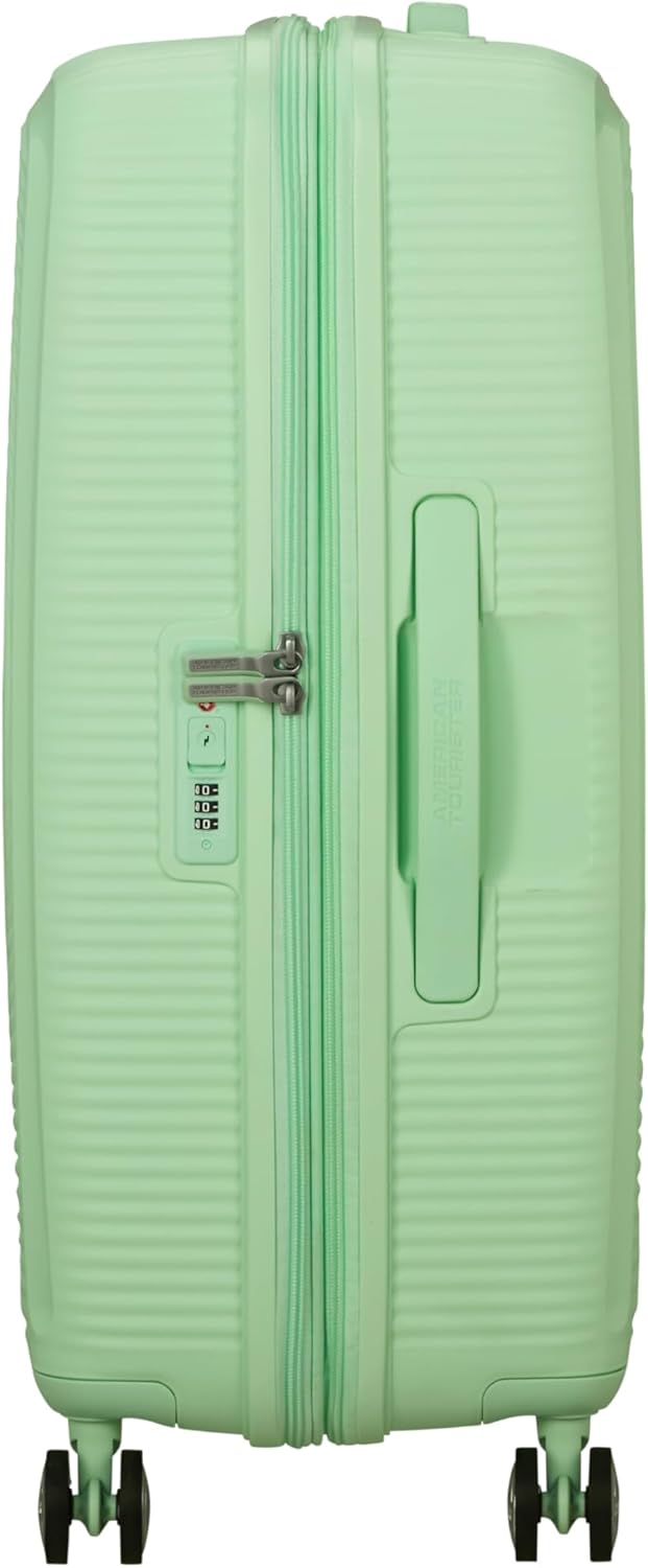 American Tourister Soundbox - Hartschalen-Koffer Mittelgross, 67 cm - Trolley mit 4 Rollen, TSA-Schl