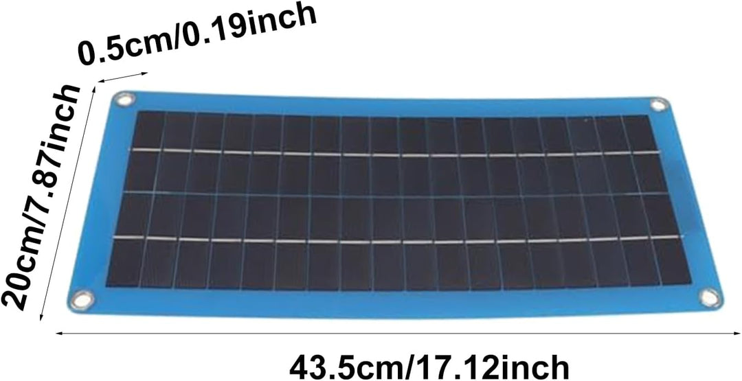 Solarheizung Gewächshaus Komplettset, 30w Hühnerstallheizung Solar, Tragbarer Energieerwärmer Mit Ba