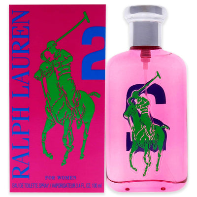 RALPH LAUREN Big Pony 2 pink Wom EDT Vapo 100 ml 100 ml (1er Pack), 100 ml (1er Pack)