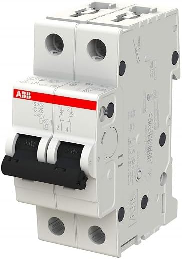 ABB 2 cds252001r0254 – int. aut. s202-c25 2P 25 A C 10 KA