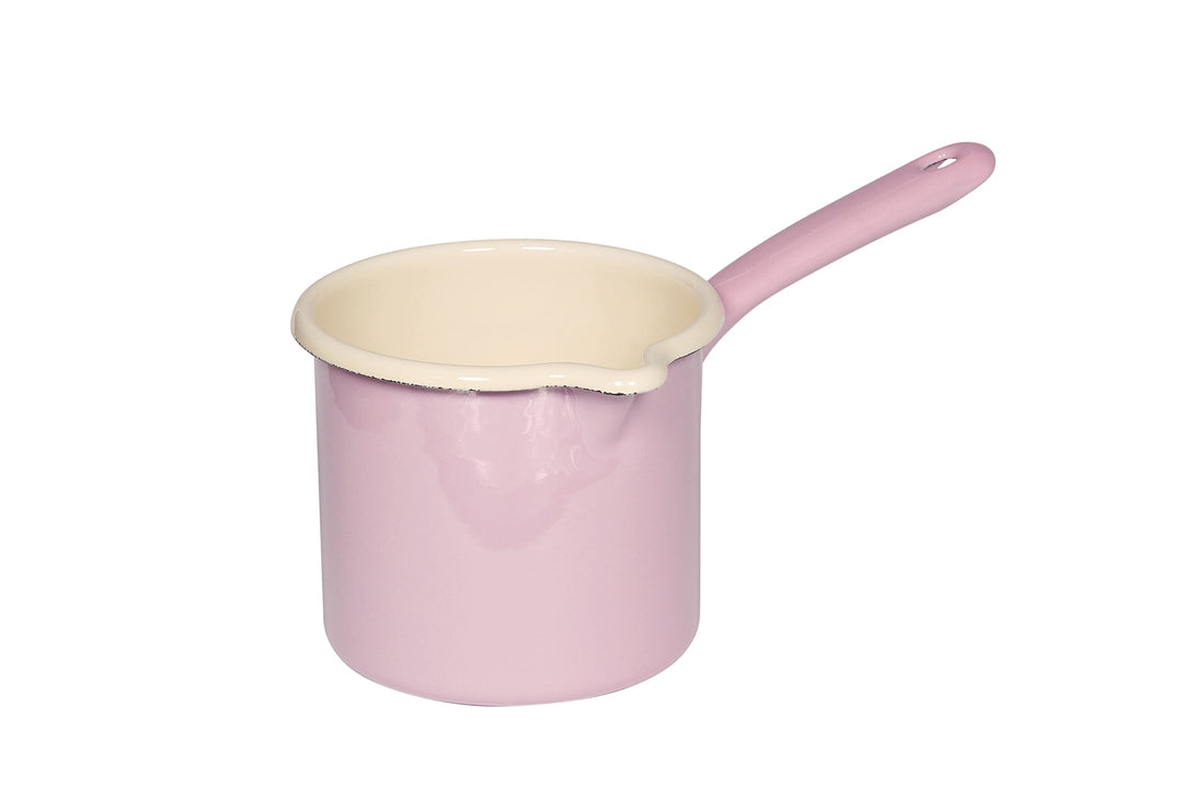 Riess, 0285-006, Schnabeltopf mit Stiel 12, CLASSIC - BUNT/PASTELL, Farbe Rosa, Durchmesser 12 cm, H