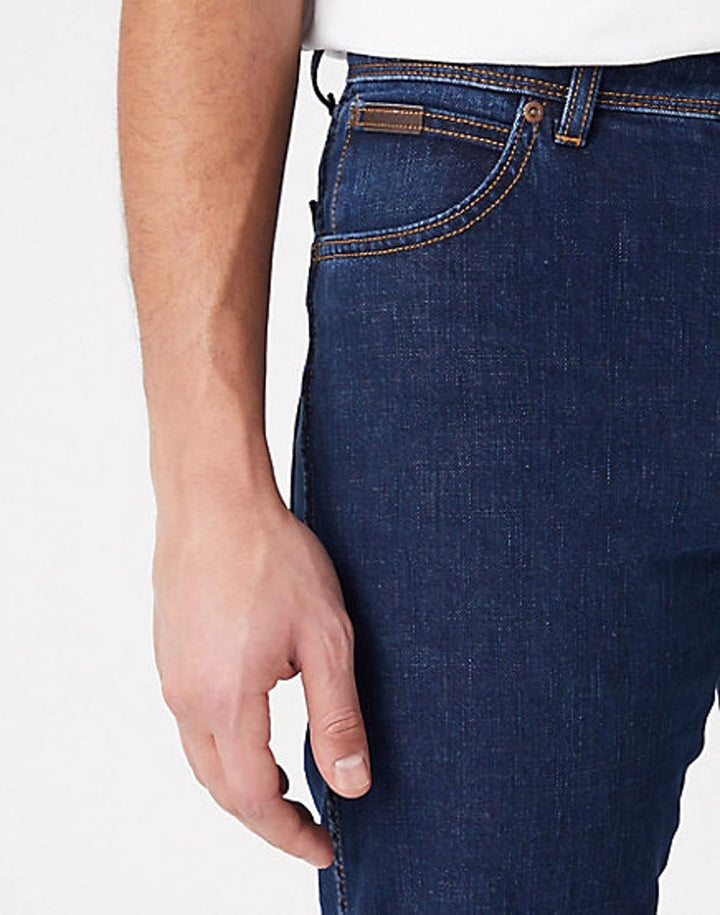 Wrangler Herren Texas Slim Jeans 28W / 32L Blue (Cross Game 11u), 28W / 32L Blue (Cross Game 11u)