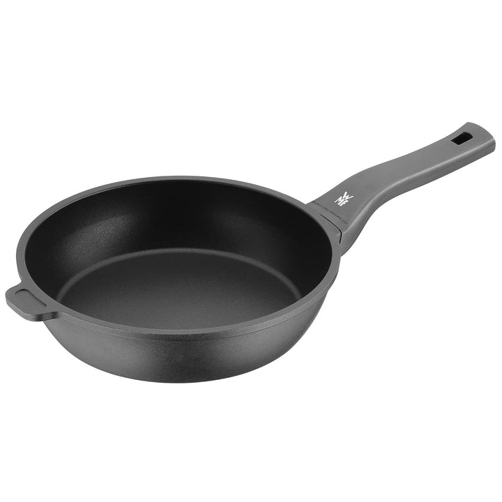 WMF Permadur Premium Schmorpfanne 24 cm Induktion, mit Gegengriff, hoher Rand, Aluminium beschichtet
