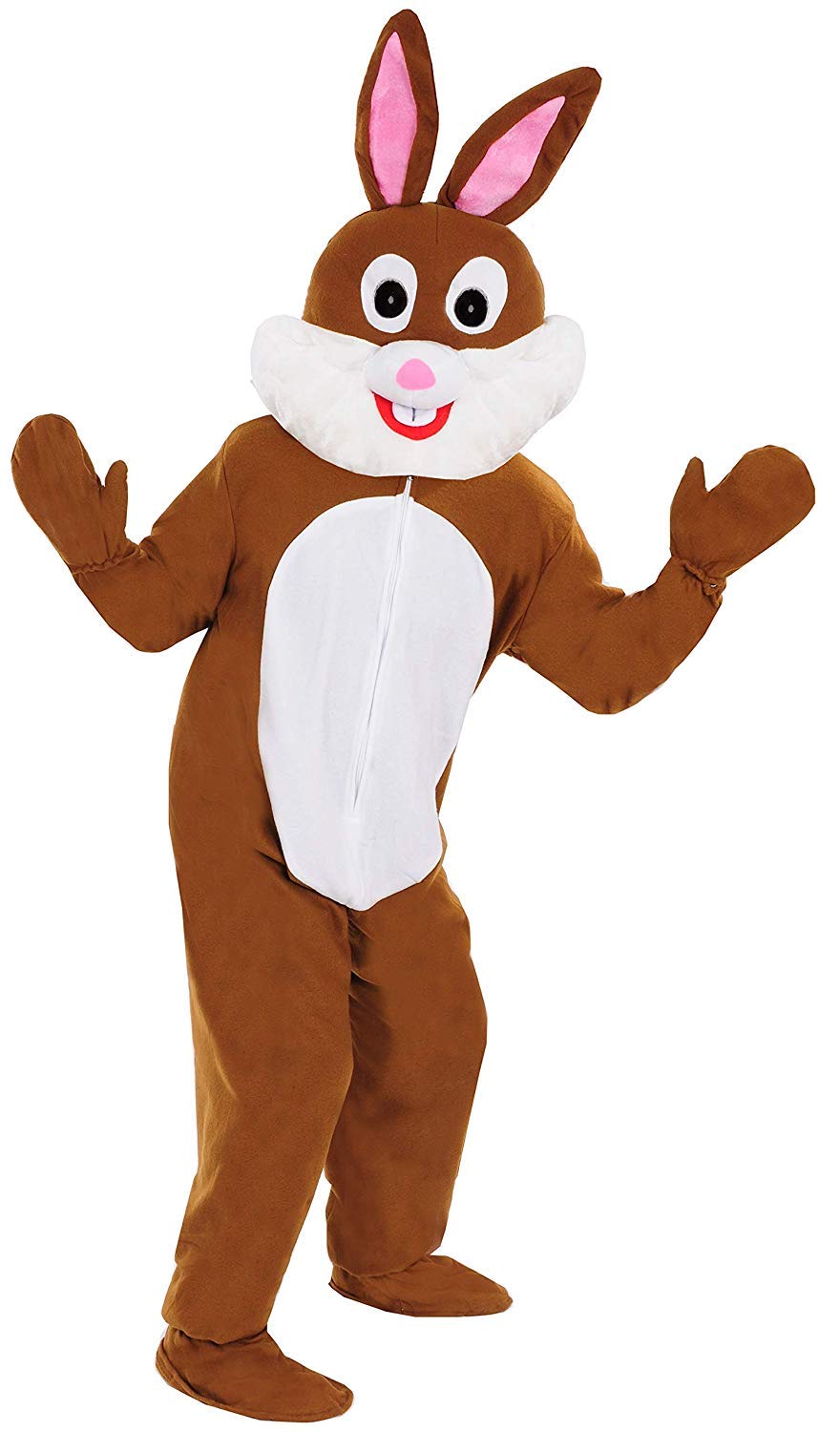 Hase braun Einheitsgrösse L-XL Kostüm für Fasching Karneval Ostern Osterhase